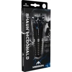 Mission Shaun McDonald Darts - Steel Tip - 95% - Black PVD -Dart Shop mission shaun mcdonald steel tip darts pack 5