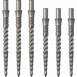 Mission Sniper Points - Steel Tip - Precision Spare Points - Lunar CS - Silver