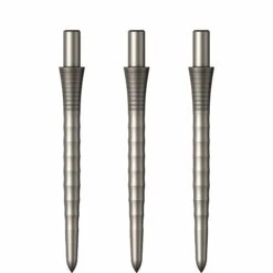 Mission Sniper Points - Steel Tip - Precision Spare Points - Ripple - Silver -Dart Shop mission sniper points ripple 28 silver