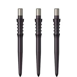 Mission Sniper Points - Steel Tip - Precision Spare Points - Titan Pro - Black -Dart Shop mission sniper points titanpro 28 black