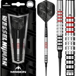 Mission Wessel Nijman Darts - Soft Tip - 95% - Natural 10 Mission Wessel Nijman Darts - Soft Tip - 95% - Natural -Dart Shop mission wessel nijman soft tip darts 1