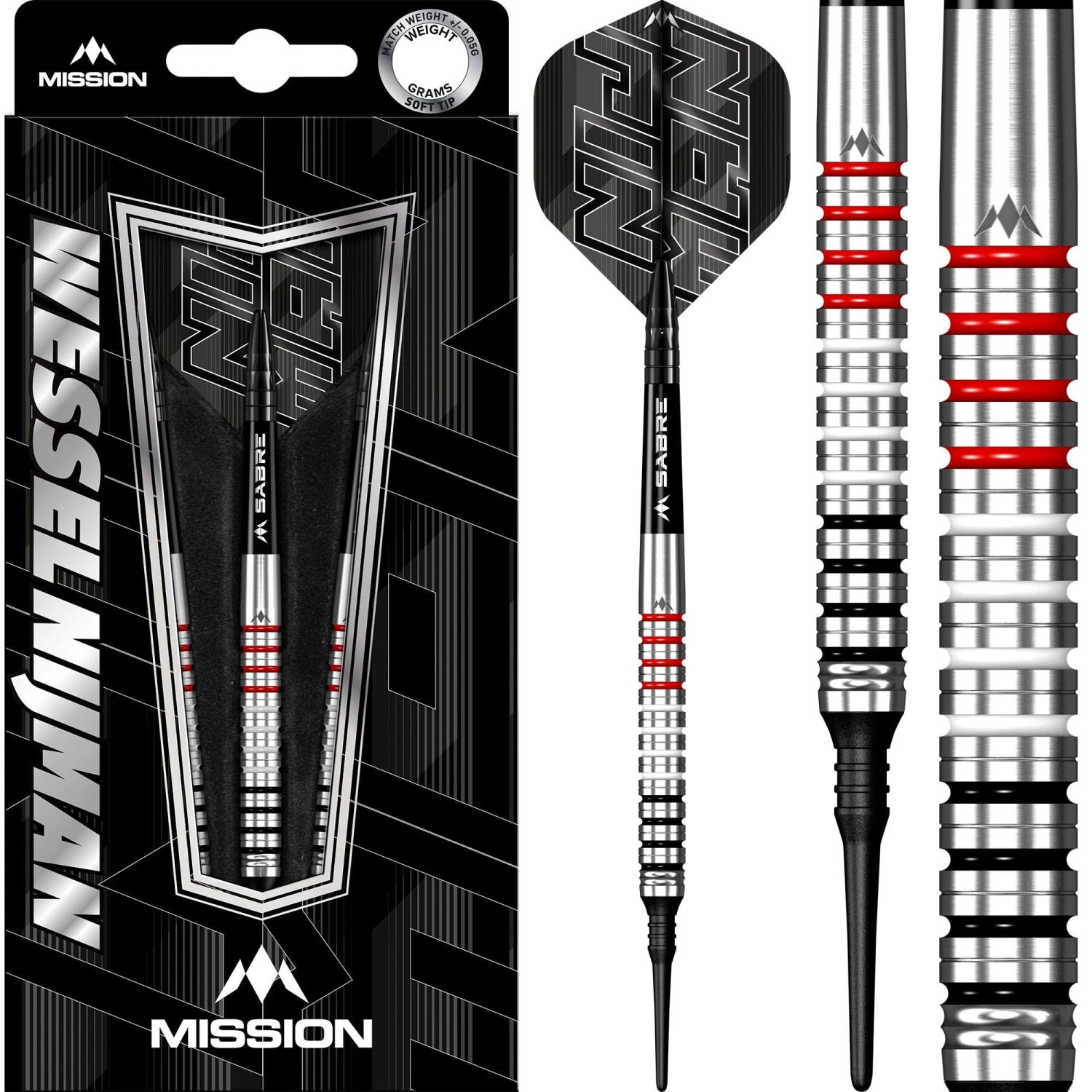 Mission Wessel Nijman Darts - Soft Tip - 95% - Natural 5 Mission Wessel Nijman Darts - Soft Tip - 95% - Natural - Image 5