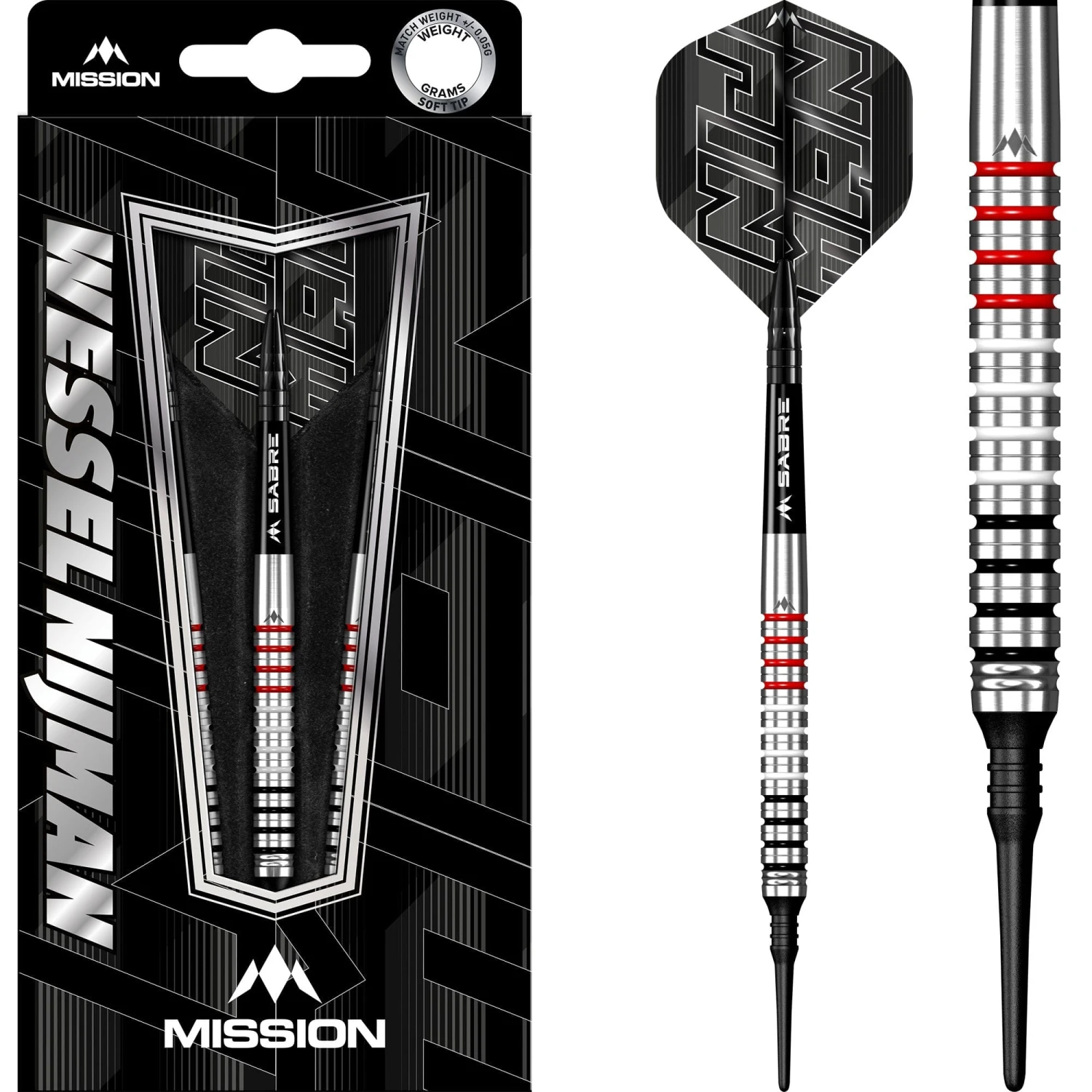 Mission Wessel Nijman Darts - Soft Tip - 95% - Natural 1 Mission Wessel Nijman Darts - Soft Tip - 95% - Natural