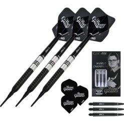 One80 Beau Greaves Darts - Soft Tip - VHD - Black Edition -Dart Shop one80 beau greaves soft tip vhd 4