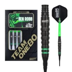 One80 Ben Robb V2 Darts - Soft Tip - Big Rig - Black 11 One80 Ben Robb V2 Darts - Soft Tip - Big Rig - Black -Dart Shop one80 ben robb darts soft d4645 9334 2