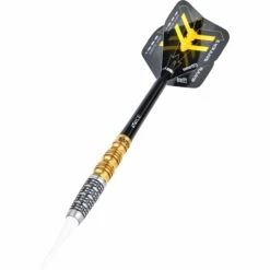 One80 Gunner III Darts - Soft Tip - Lourence Ilagan - Black & Gold -Dart Shop one80 gunner 3 darts soft d4653 9282 8
