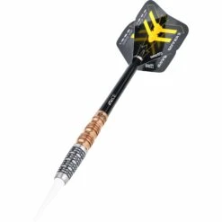 One80 Gunner III Darts - Soft Tip - Lourence Ilagan - Black & Rose Gold -Dart Shop one80 gunner 3 darts soft d4654 9283 8