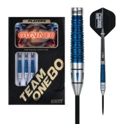 One80 Gunner Darts - Steel Tip - HD - Lourence Ilagan - Blue -Dart Shop one80 gunner darts steel d4661 9290 2