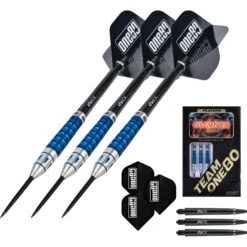 One80 Gunner Darts - Steel Tip - HD - Lourence Ilagan - Blue -Dart Shop one80 gunner darts steel d4661 9290 6