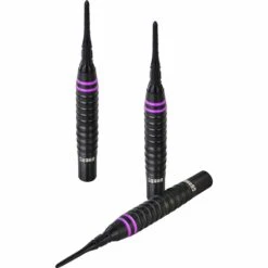 One80 Jelle Klaasen HD Darts - Soft Tip - The Cobra - Black -Dart Shop one80 jelle klaasen hd darts soft d4635 9325 9