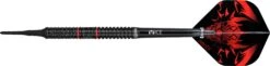 One80 Jim Williams Darts - Soft Tip - Black & Red -Dart Shop one80 jim williams darts soft tip 9167 dart