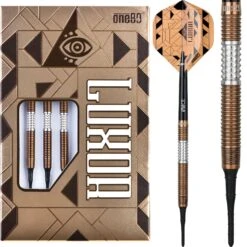 One80 Luxor Beta Darts - Soft Tip - Bronze