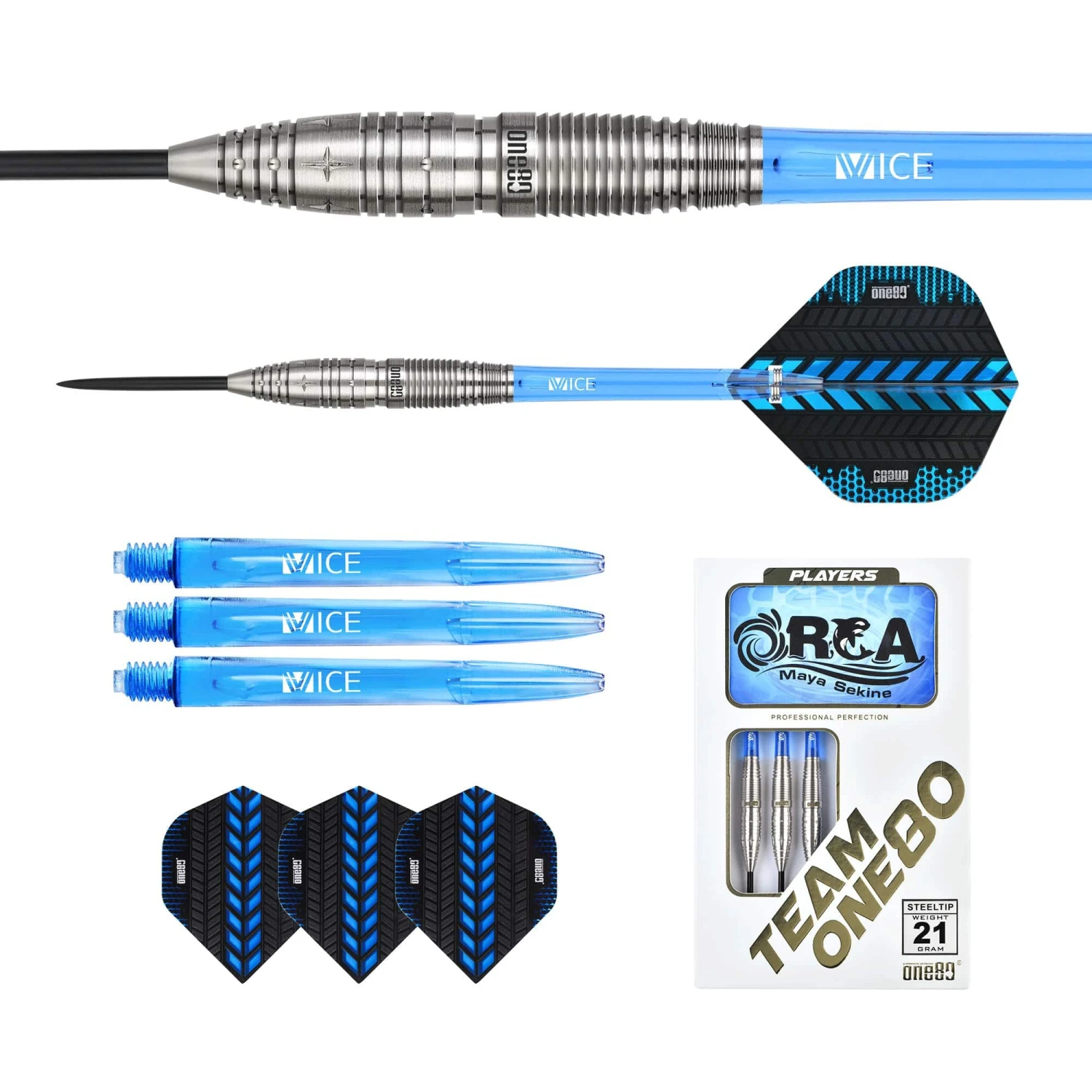 One80 Maya Sekine Darts - Steel Tip - Orca 4 One80 Maya Sekine Darts - Steel Tip - Orca - Image 4