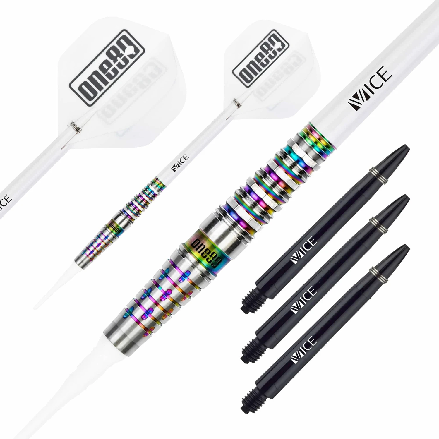 *One80 Noriyuki Nakamura Darts - Soft Tip - V2 - Chameleon 2 *One80 Noriyuki Nakamura Darts - Soft Tip - V2 - Chameleon - Image 2