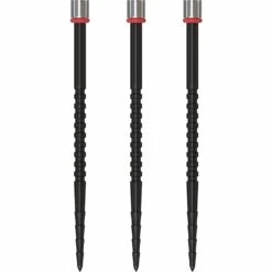 One80 R2 Interchange Points (2.35mm) - Grooved - A - Black -Dart Shop one80 r2 interchange points grooved a black 52 ee7e7837 68d1 4b87 88dc 4d6e607811a4