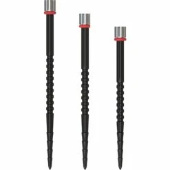 One80 R2 Interchange Points (2.35mm) - Grooved - A - Black -Dart Shop one80 r2 interchange points grooved a black all