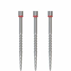 One80 R2 Interchange Points (2.35mm) - Grooved - A - Silver -Dart Shop one80 r2 interchange points grooved a silver 44