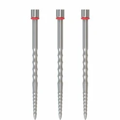 One80 R2 Interchange Points (2.35mm) - Grooved - B - Silver -Dart Shop one80 r2 interchange points grooved b silver 48