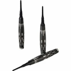One80 Saori Miymoto Darts - Soft Tip - Rafale - Signature - Black - 19g -Dart Shop one80 saori black darts soft tip 9148 1
