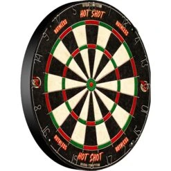 Ruthless HotShot Dartboard - Endurance - Round Wire - Inc 2 Sets Of Darts -Dart Shop ruthless hotshot dartboard full front 2