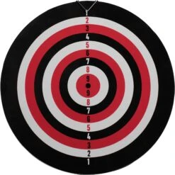 Ruthless Rivals Dartboard - Family Darts Game - Paper Wound Board - Inc 2 Sets Of Darts -Dart Shop ruthless rivals family dartboard full 3