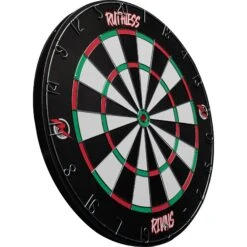 Ruthless Rivals Dartboard - Family Darts Game - Paper Wound Board - Inc 2 Sets Of Darts -Dart Shop ruthless rivals family dartboard full 4