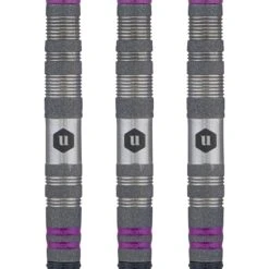 Unicorn Amethyst Darts - Soft Tip - Utech - Style 2 - Sandblasted -Dart Shop unicorn amethyst darts soft d3750 04742 3