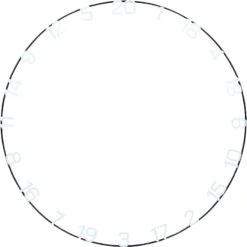 Unicorn Number Ring - For Eclipse Ultra Dartboard - 30% Larger Numbers