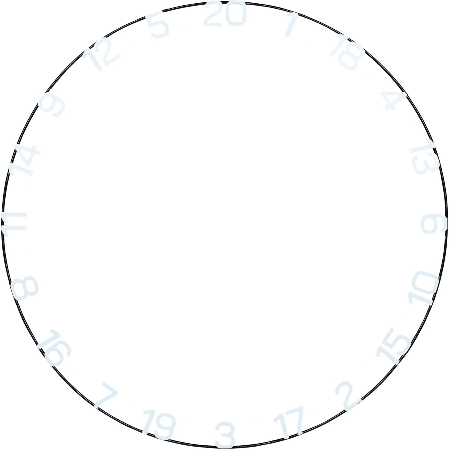 Unicorn Number Ring - For Eclipse Ultra Dartboard - 30% Larger Numbers 1 Unicorn Number Ring - For Eclipse Ultra Dartboard - 30% Larger Numbers