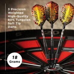 Viper Jaguar Darts - Soft Tip - 80% - Inc Extras - J1 - Front-Knurl - Black 11 Viper Jaguar Darts - Soft Tip - 80% - Inc Extras - J1 - Front-Knurl - Black -Dart Shop viper 21 2404 18 jaguar steel tip 6