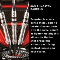 Viper Grim Reaper Darts - Soft Tip - 80% - Inc Extras - G1 - Front-Scallop - Natural -Dart Shop viper 21 2502 18 grim reaper g1 5