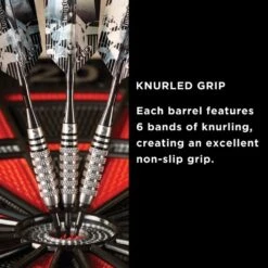 Viper Tungsten Bee Darts - Soft Tip - 80% - Knurled Rings - Inc Extras - Natural -Dart Shop viper 21 3100 18 tungsten bee 5