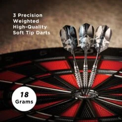 Viper Tungsten Bee Darts - Soft Tip - 80% - Knurled Rings - Inc Extras - Natural -Dart Shop viper 21 3100 18 tungsten bee 7