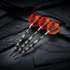 Viper The Freak Darts - Steel Tip - Nickel Silver - With Spinster Shafts - F1 - Black Tri-Knurl -Dart Shop viper 22 1702 22 the freak f1 7