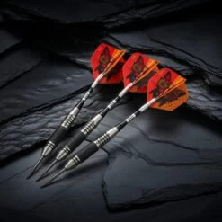 Viper The Freak Darts - Steel Tip - Nickel Silver - With Spinster Shafts - F3 - Black Knurl -Dart Shop viper 22 1704 22 the freak f3 7