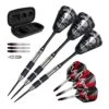 Viper Desperado Darts - Steel Tip - 80% - Inc Extras - D2 - Knurl Grip - Black