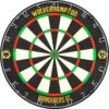 Wolverhampton Wanderers FC Dartboard - Official Licensed - Wolves - Yellow Crest